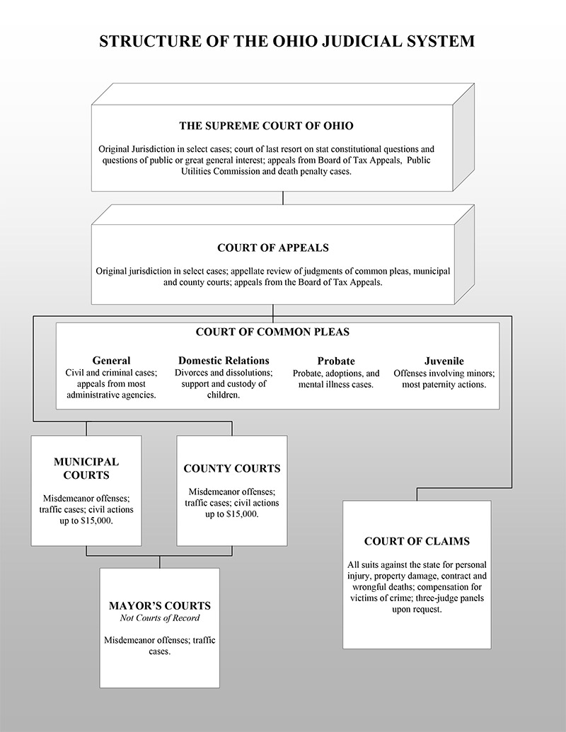 State Court System Chart